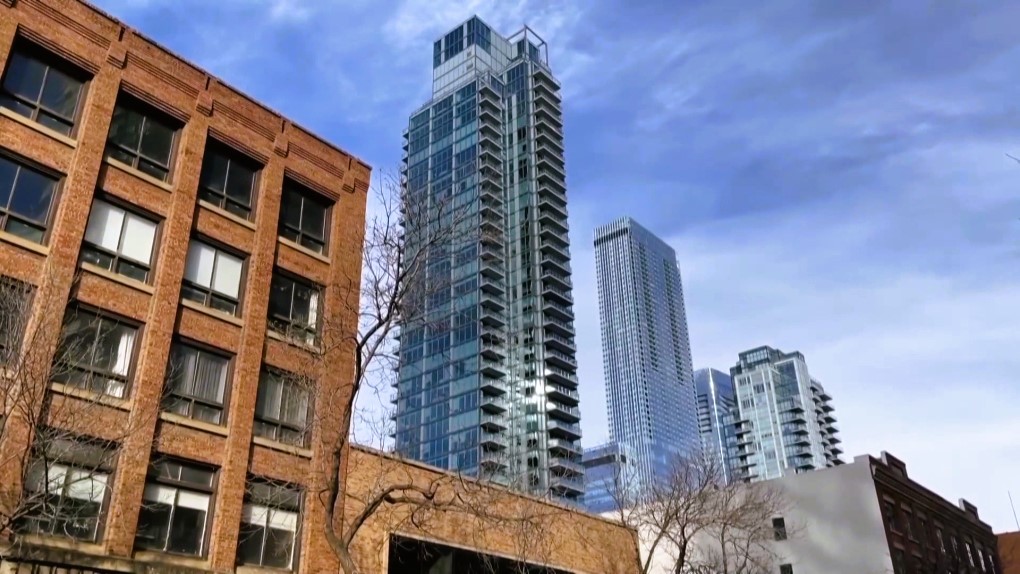 Skyscrapers in the city of Edmonton