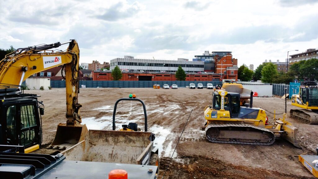 Construction on abandoned sites